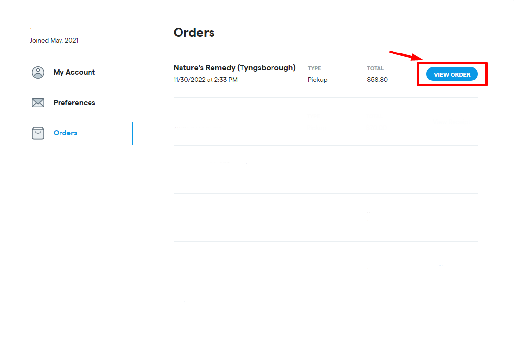 Checking Your Order Status Nature's Remedy